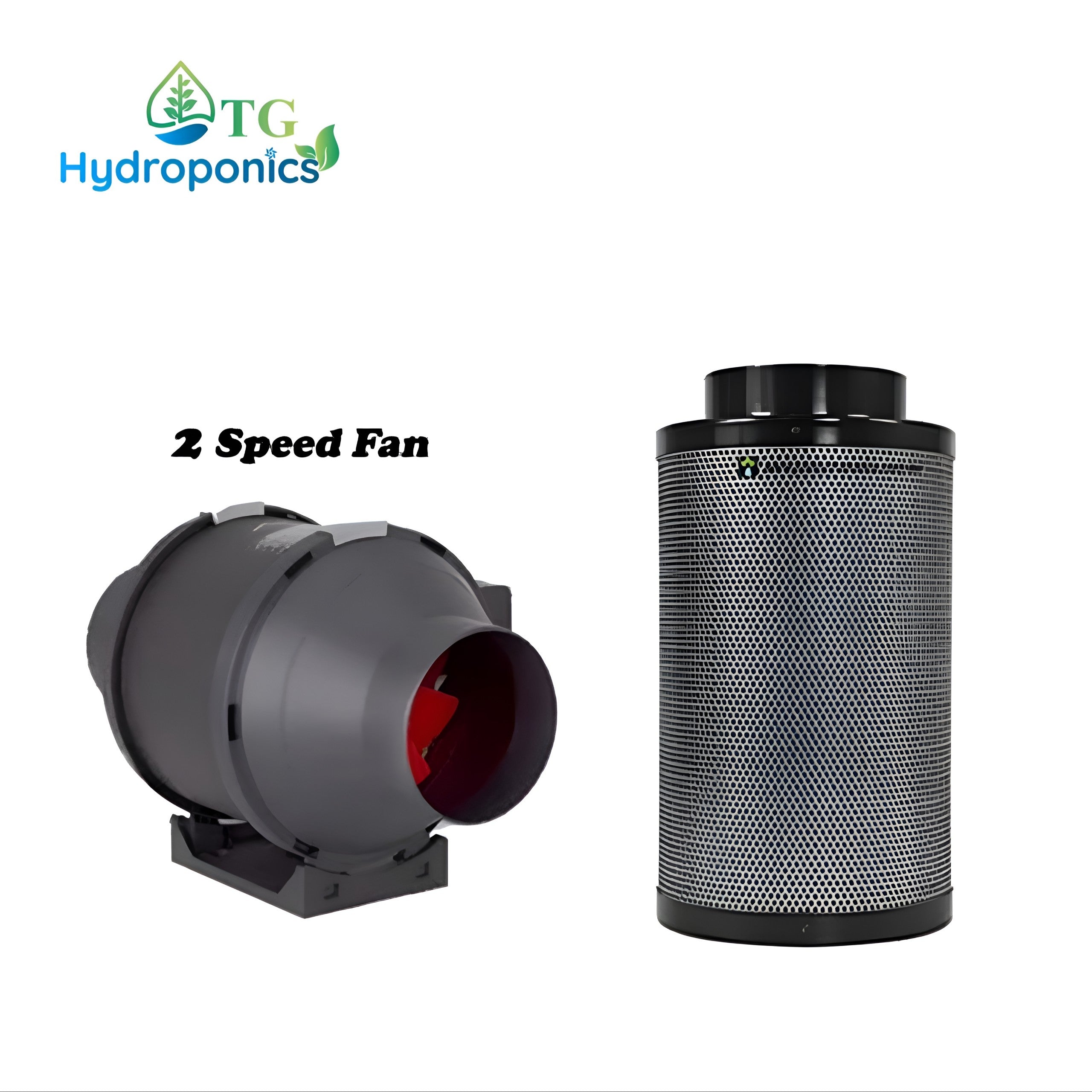 Mixed Flow Filter Kit – Grofan 150 with Progrow 150 x 300 (FREE Duct)