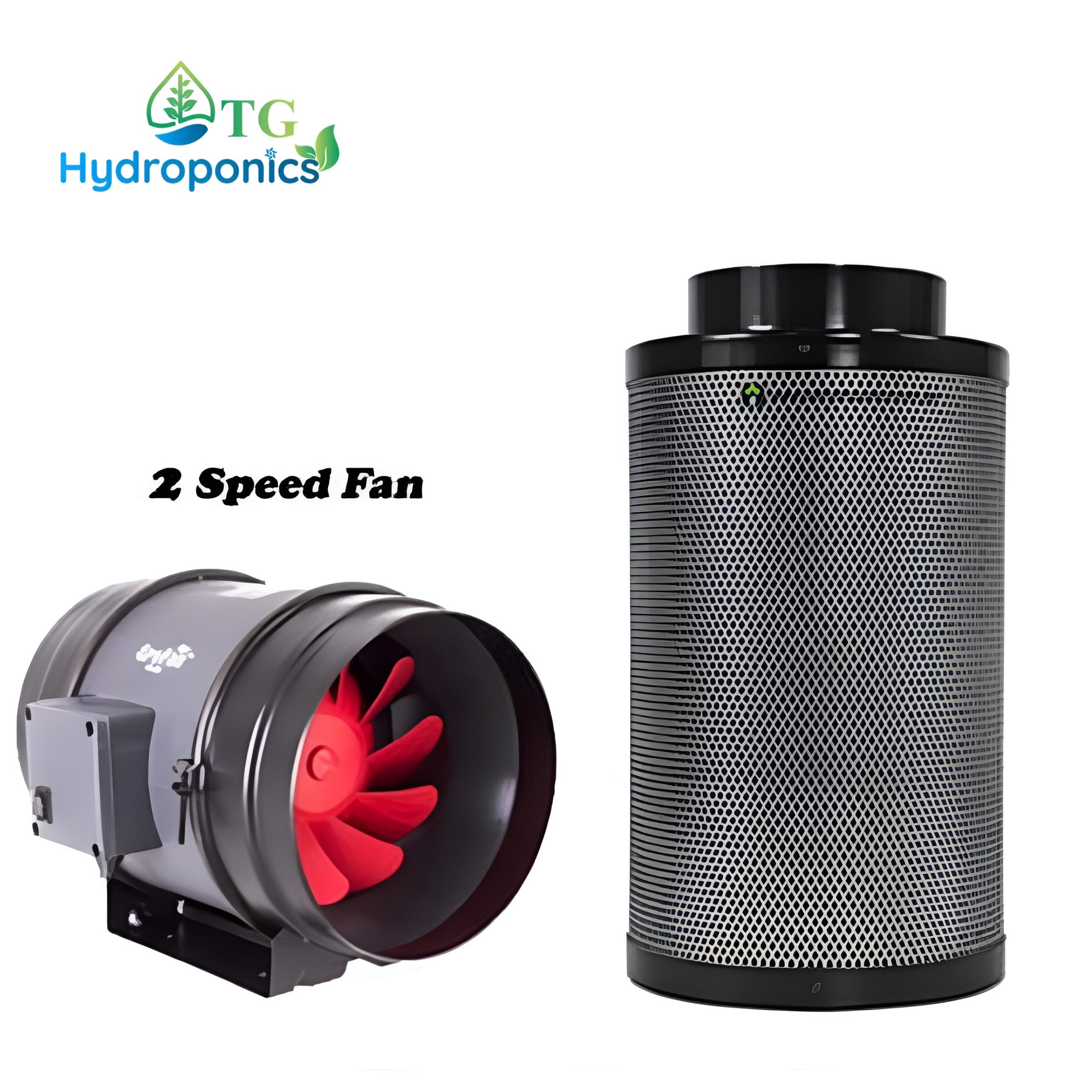 Mixed Flow Filter Kit – Grofan 150 with Progrow 150 x 800 (FREE Duct)