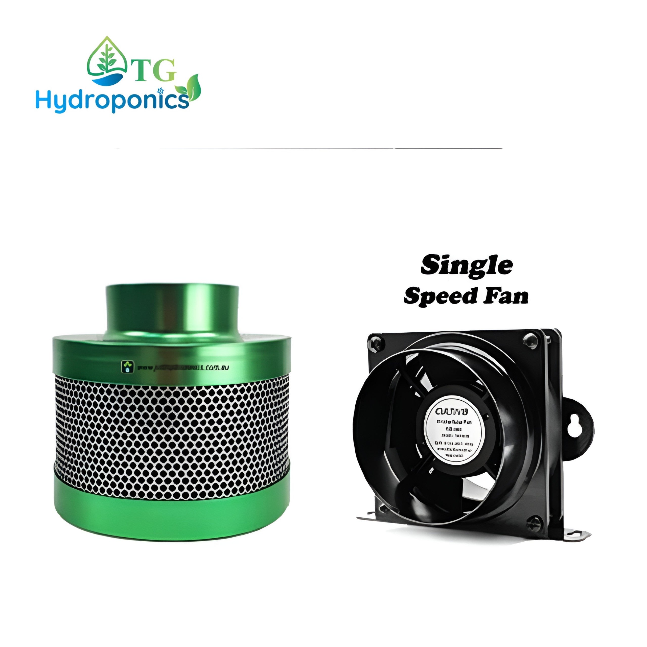 Inline Filter Kit - Cultiv8 100 with Filtaroo 100 x 150 (FREE Duct)