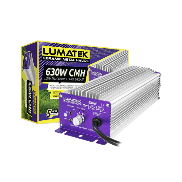 Lumatek 630 watt CMH DE Controllable & Dimmable Ballast - TG-Hydroponics