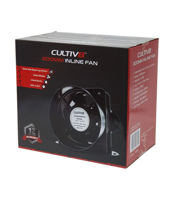 Cultiv8 Inline Fan