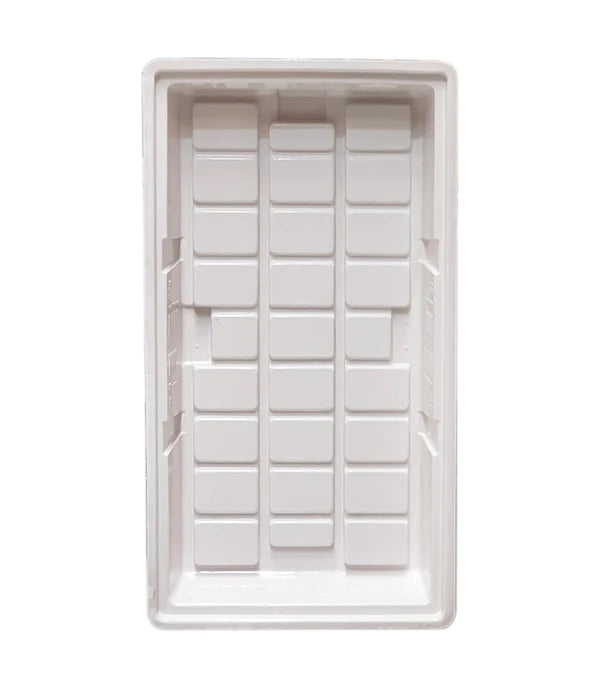 Duralistics White Flood and Drain Tray
