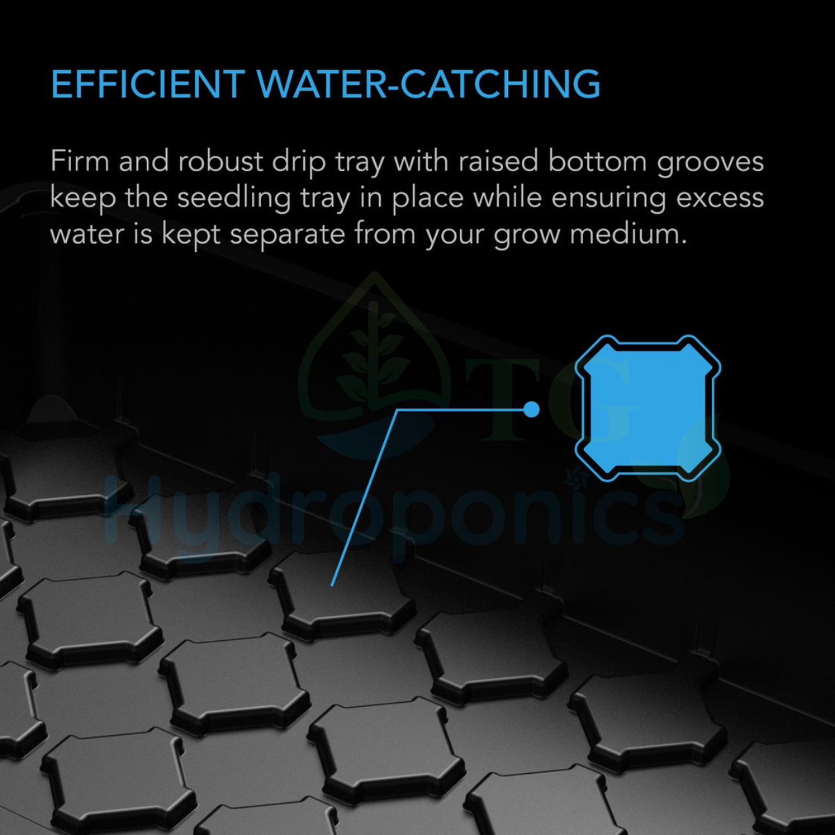 AC Infinity Humidity Dome XL Propagation Kit, 6x12 Cell Tray with Height Extension