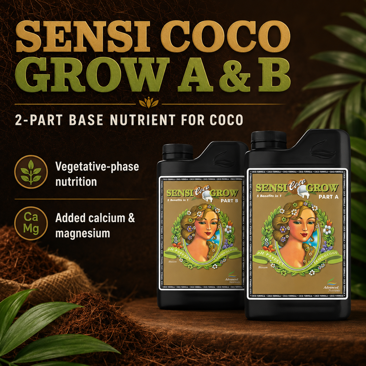 Advanced Nutrients Sensi Coco Grow A & B