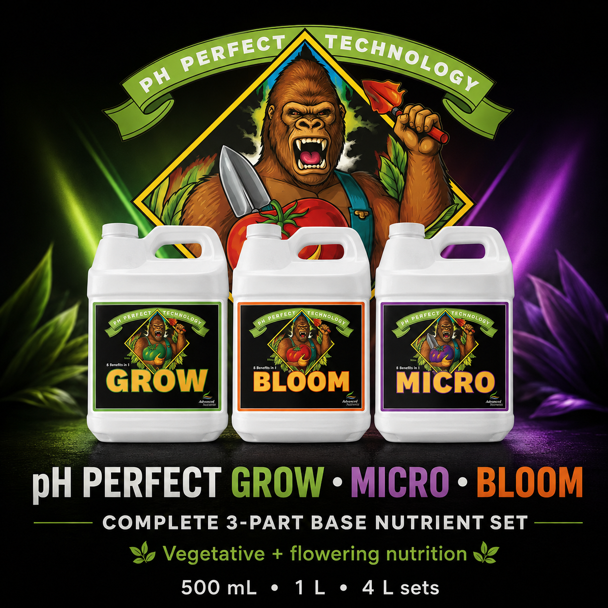 Advanced Nutrients PH Perfect Grow/Micro/Bloom Set