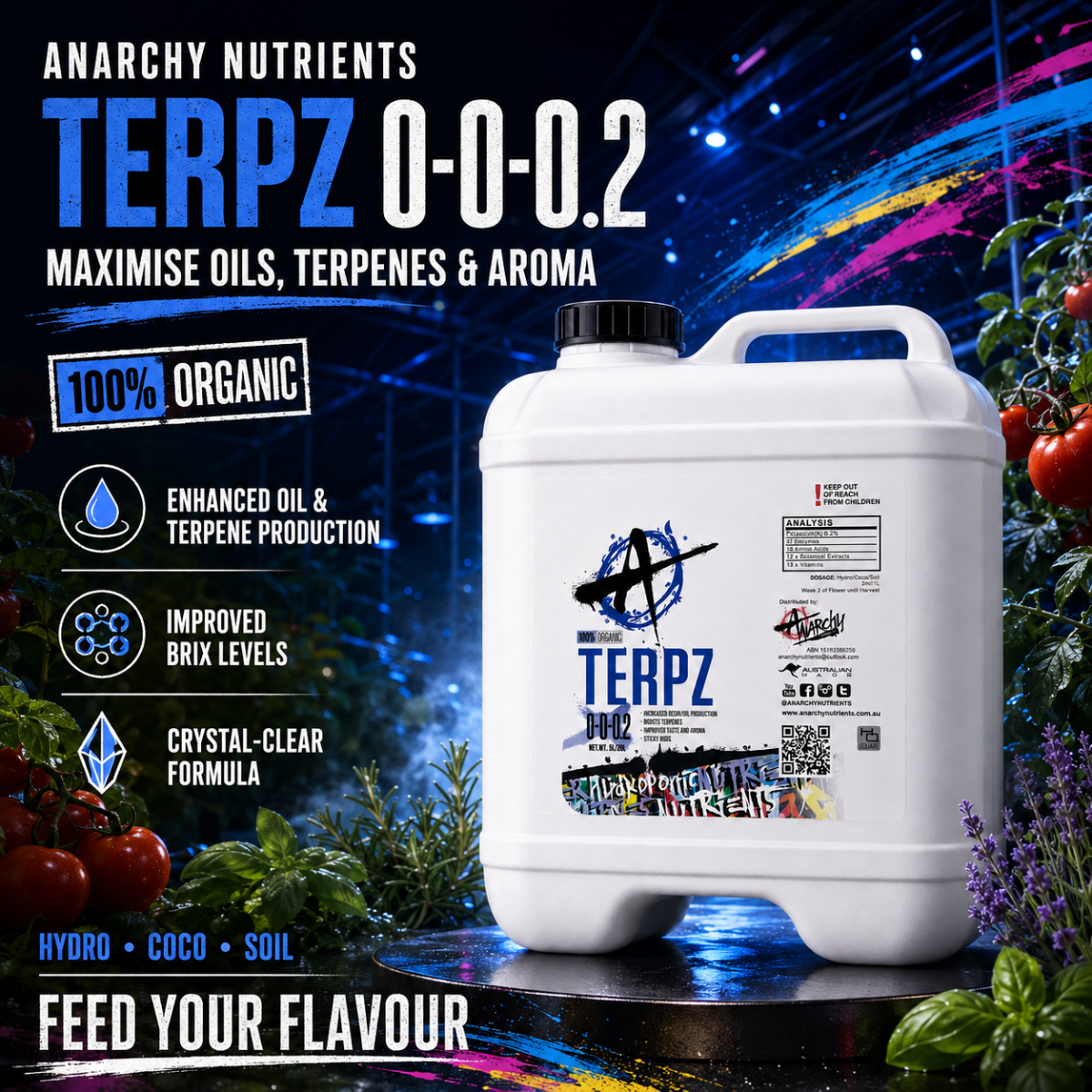 Anarchy Nutrients Terpz