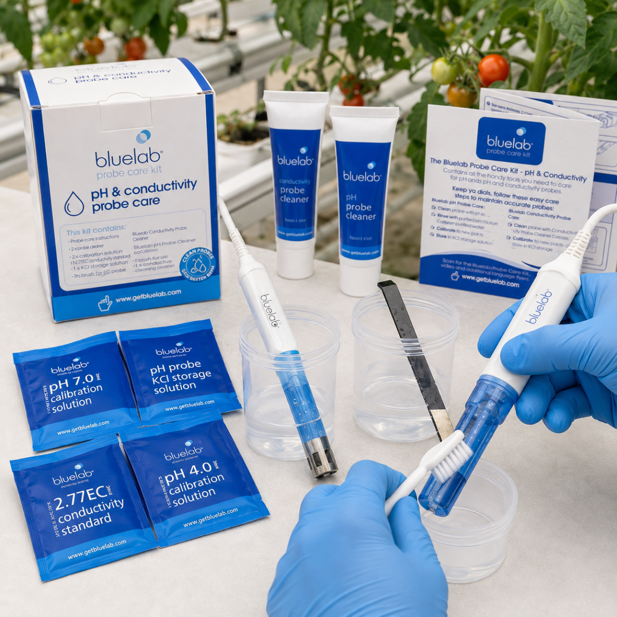 Bluelab pH & EC Probe Care Kit