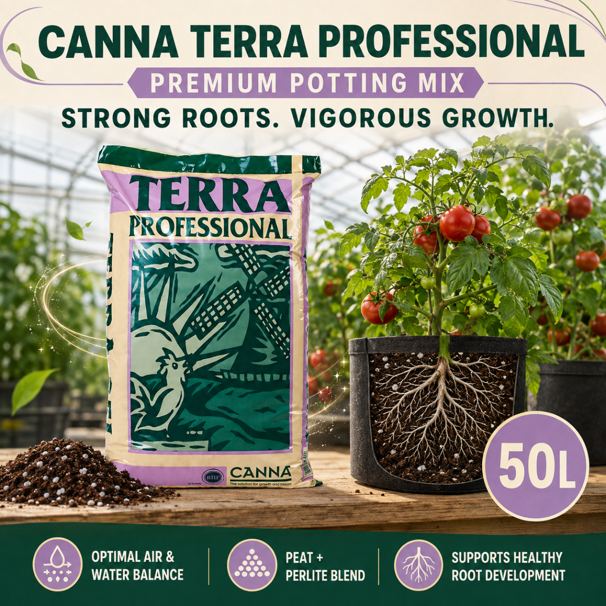 CANNA Terra Professional Potting Mix 50L