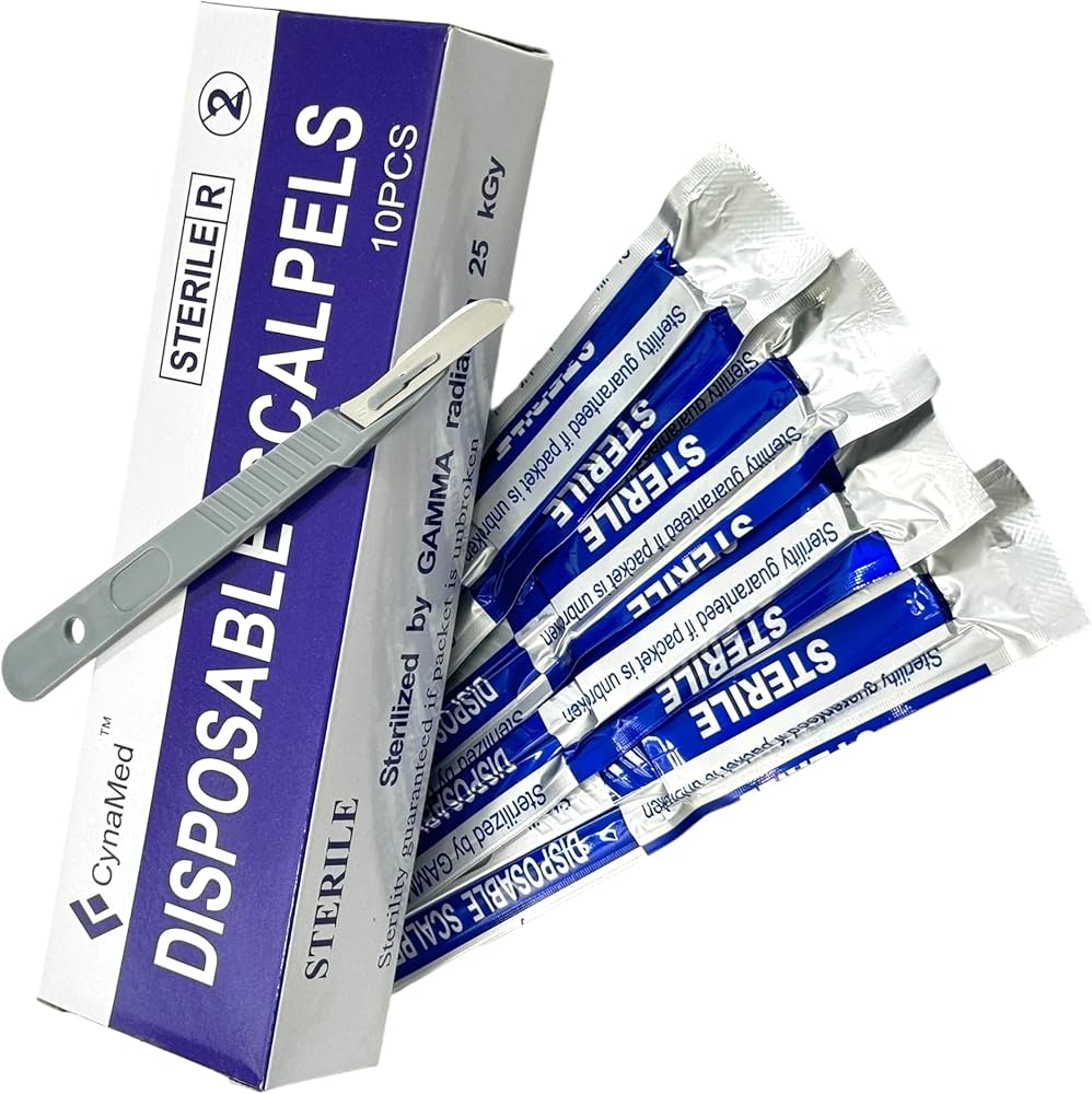 Disposable Scalpel - Pack of 10 | For Cloning Cuttings