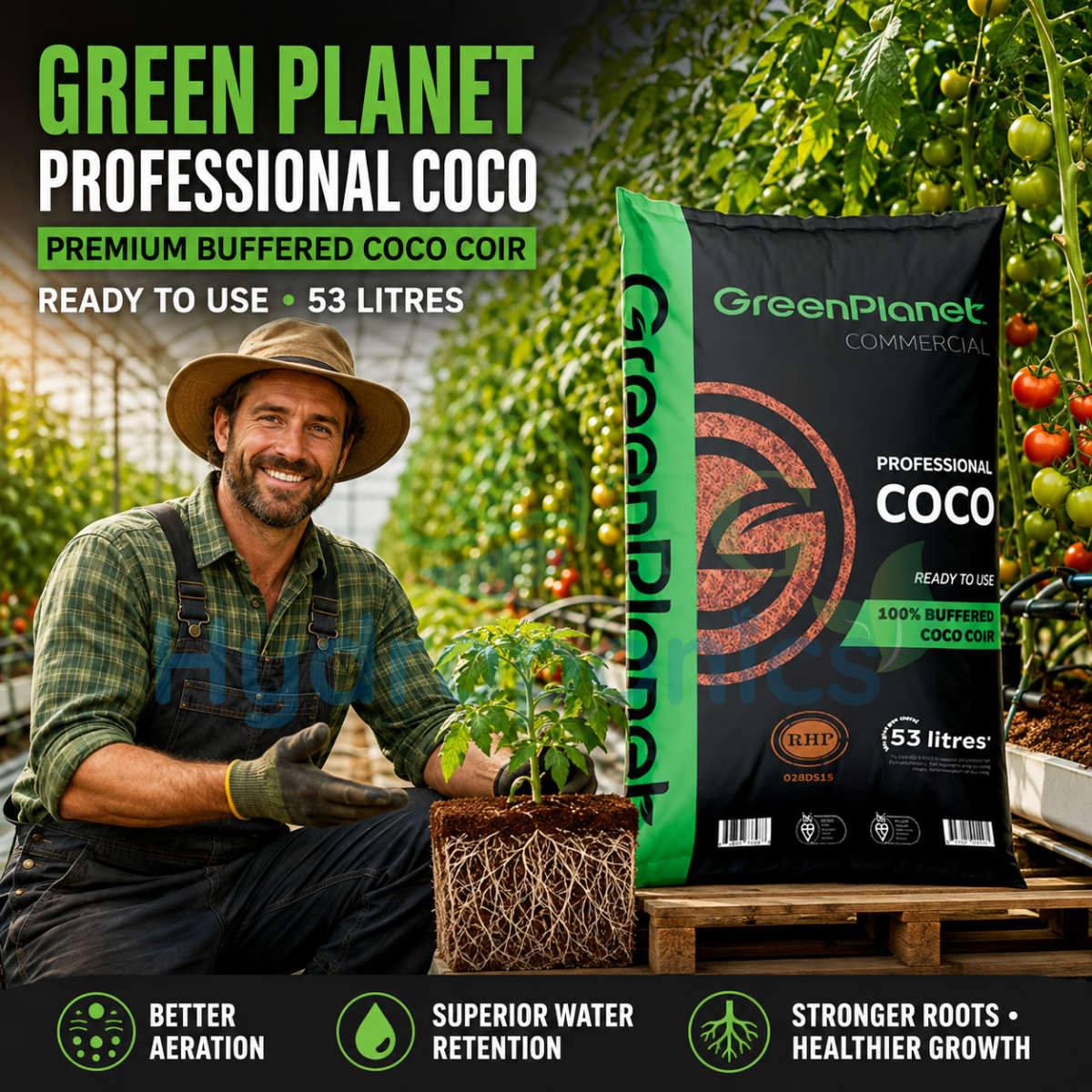 Green Planet Professional COCO 53L BAG