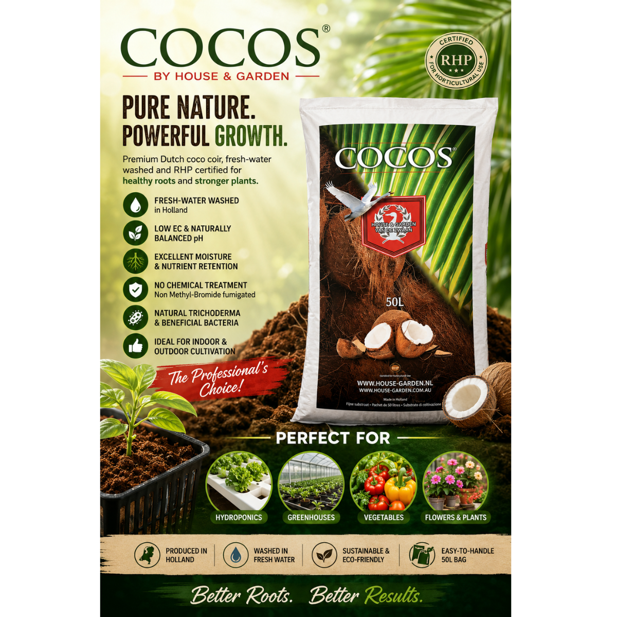 House & Garden Cocos 50L Bag