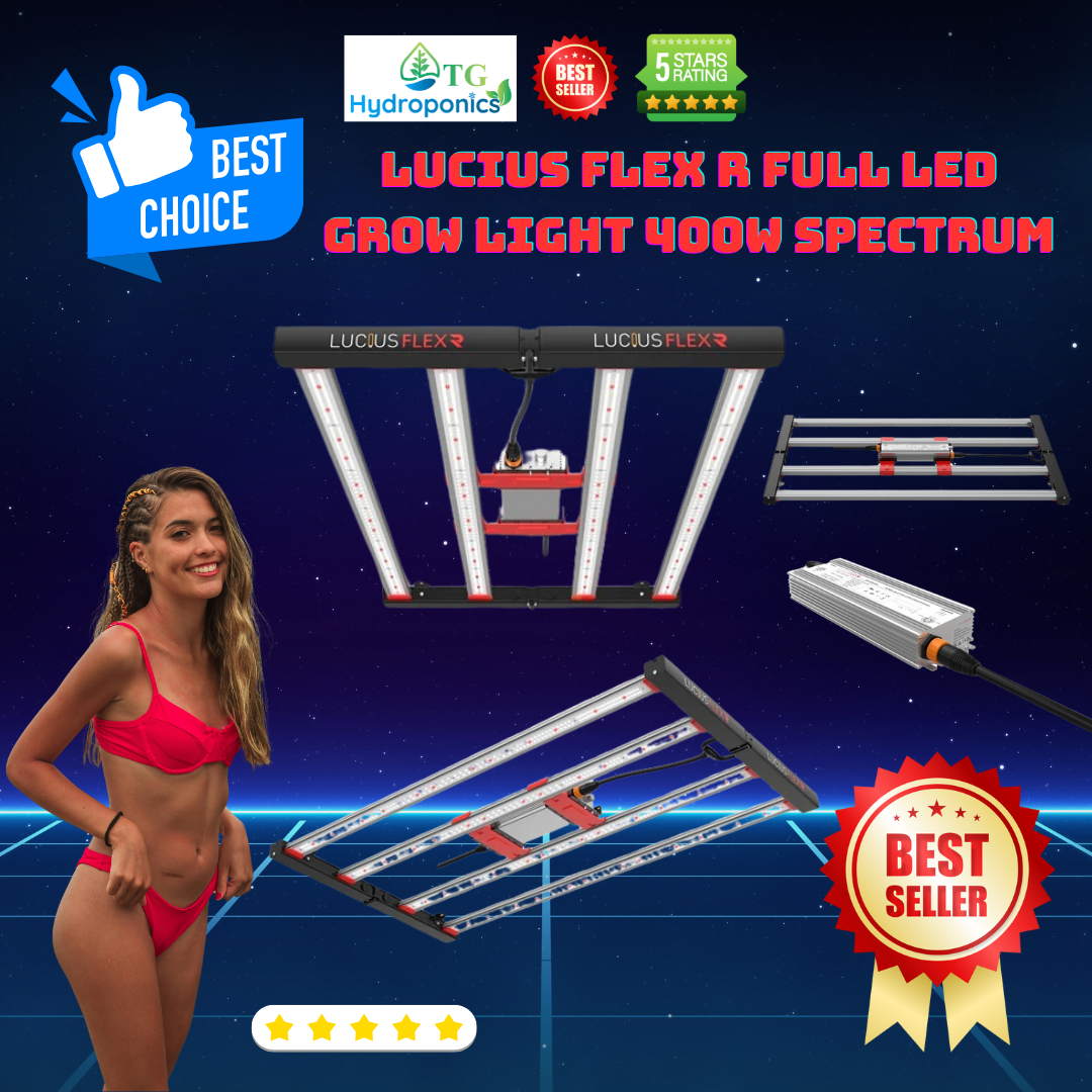 Lucius Flex R Full LED Grow Light 400W Spectrum