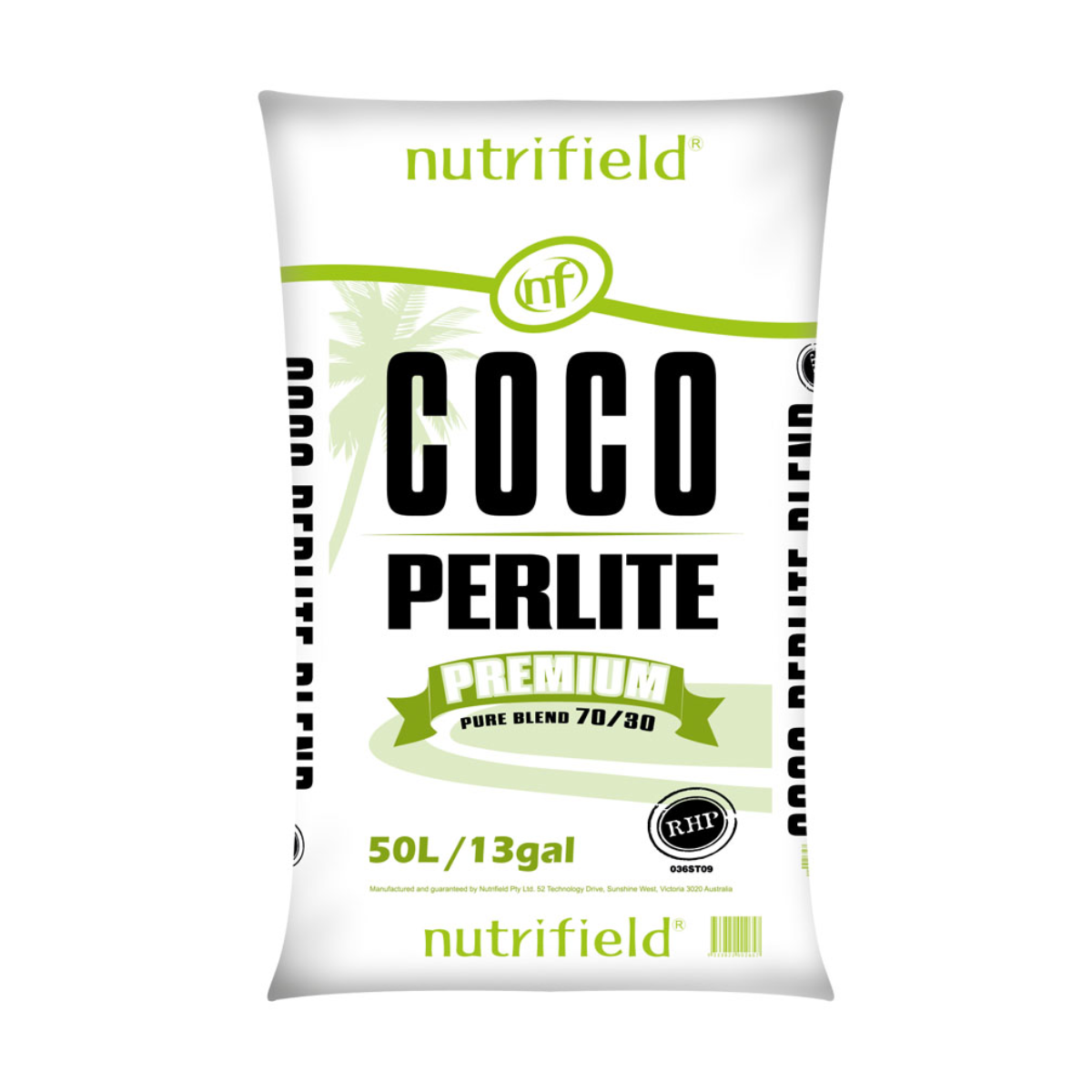 Nutrifield Coco Perlite Blend 70/30 50L RHP certified