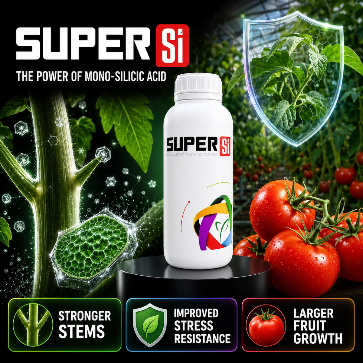 Plant Mechanics Super Si Mono-Silicic Acid Plant Supplement full size