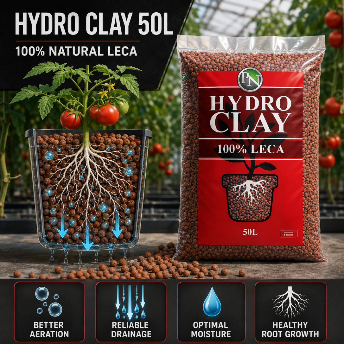 Professor's Nutrients Hydro 50L Clay