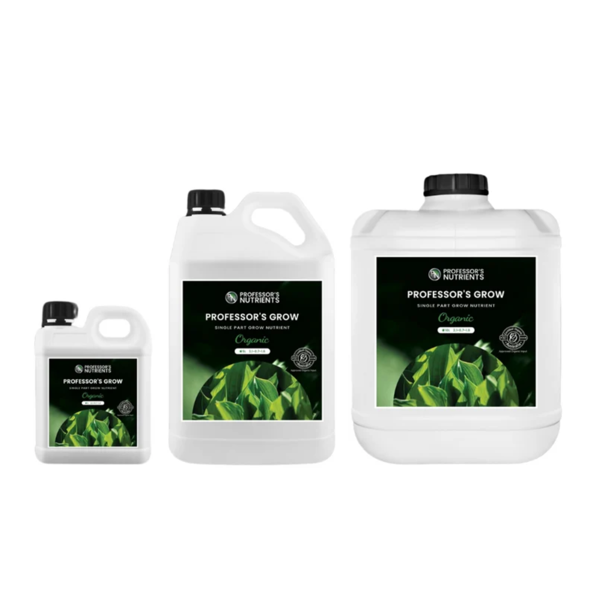 Professor’s Organic Grow Nutrient – Single Part Plant Fertiliser