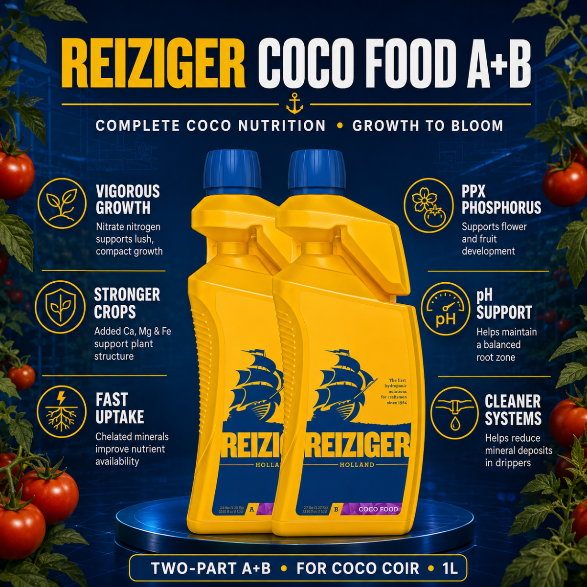Reiziger Coco Food A+B 1L