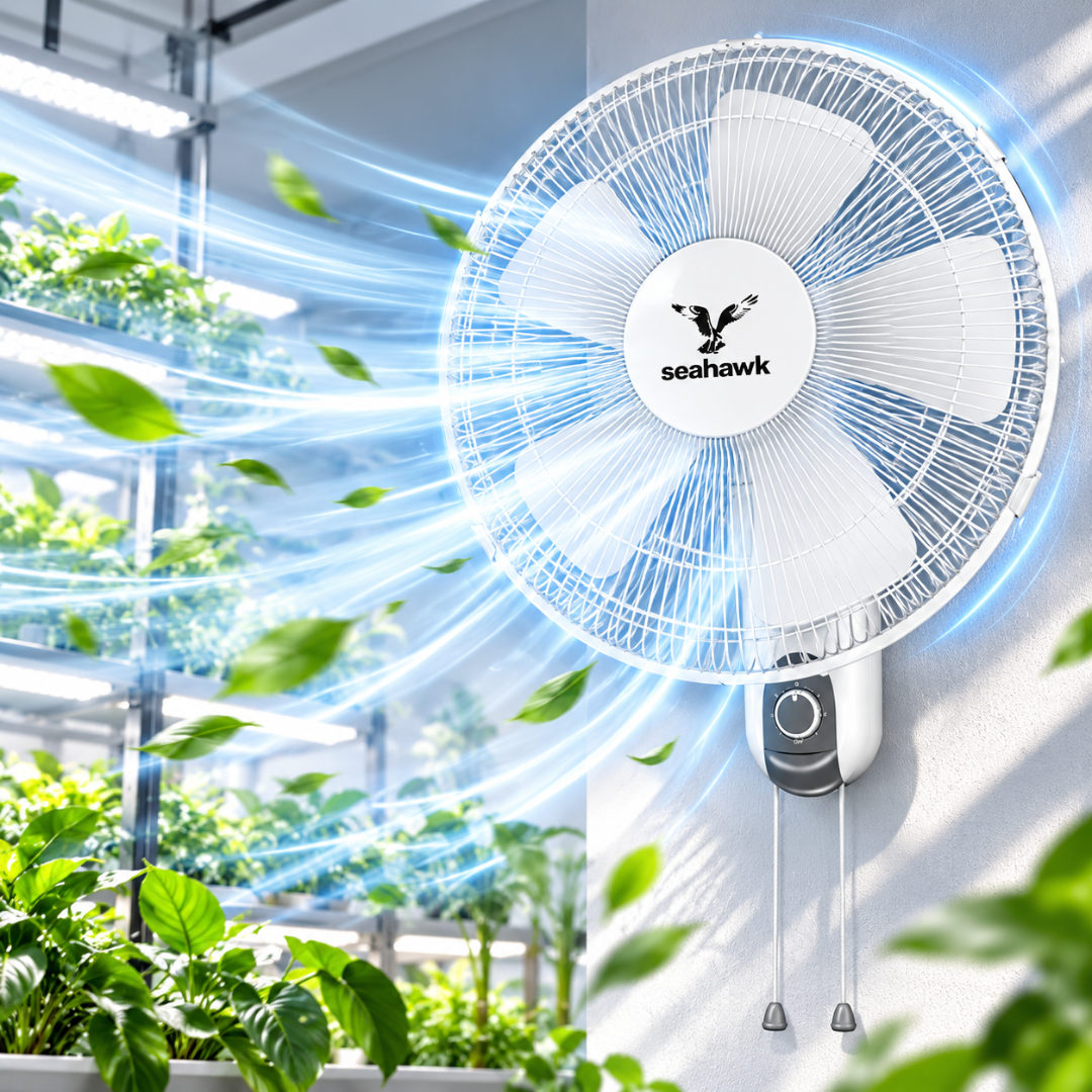 Seahawk Wall Fan 40cm 5 blade 50w