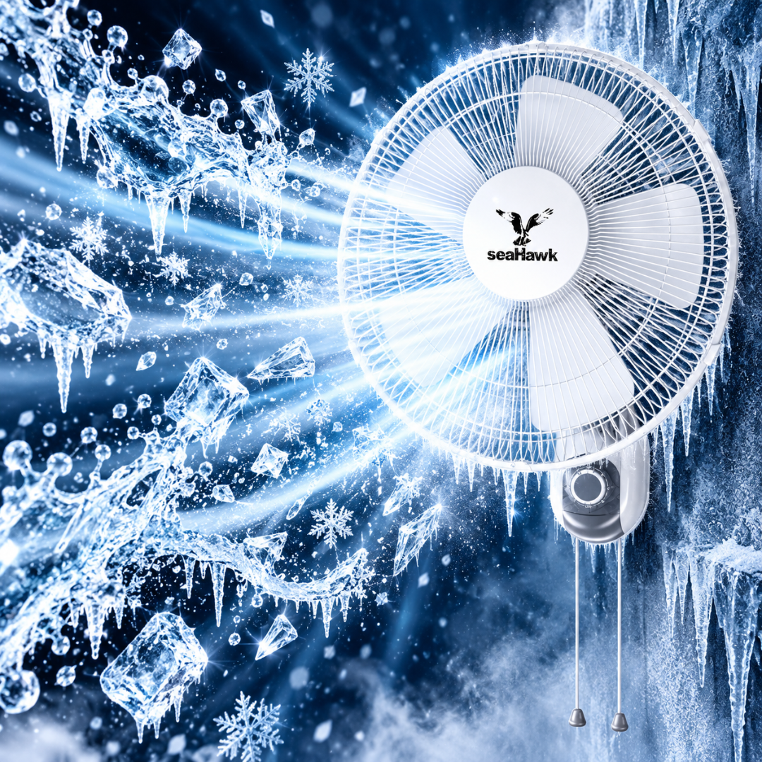 Seahawk Wall Fan 40cm 5 blade 50w