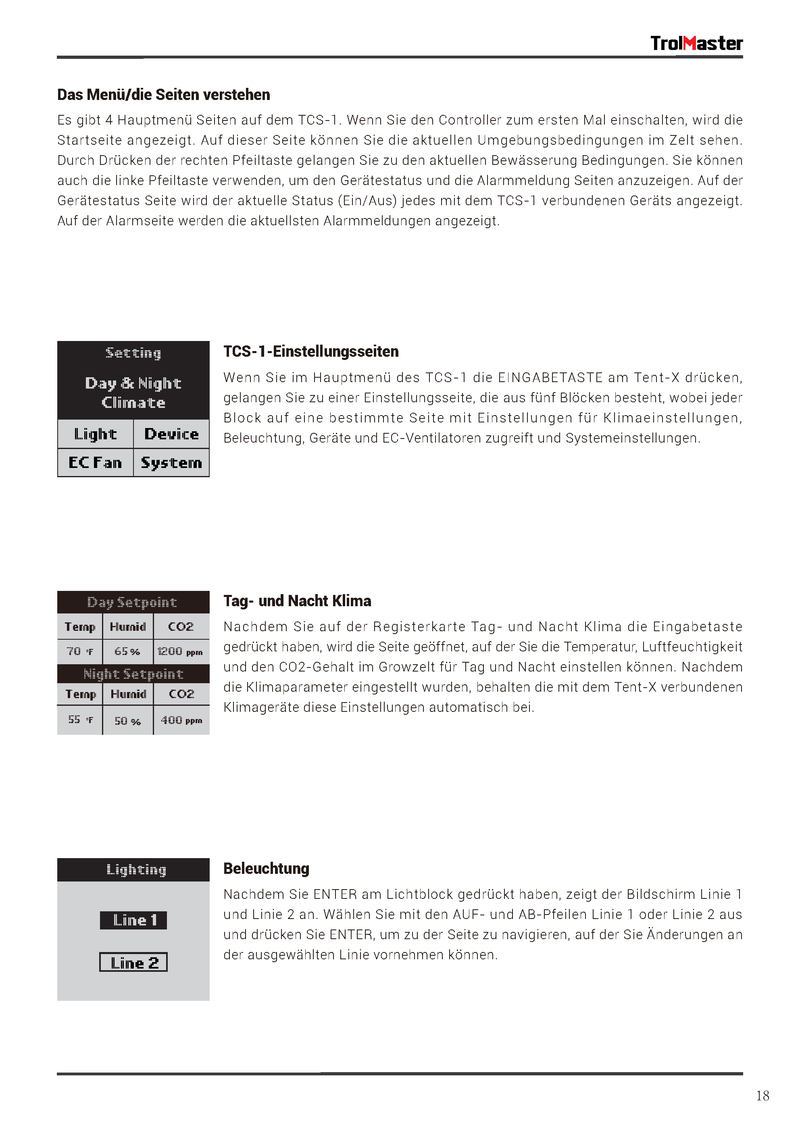 TrolMaster Tent X Control System TCS-1