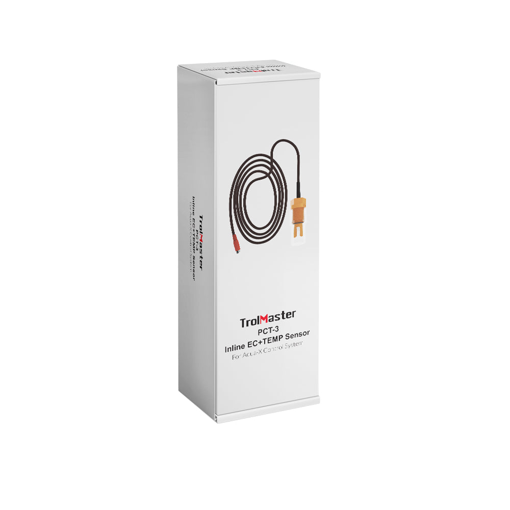 TrolMaster Aqua-X Heavy Duty Drop-In/Inline EC and Temp Sensor PCT-3