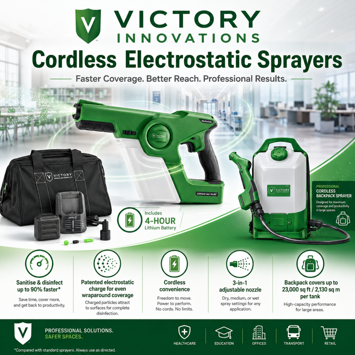 Victory Innovations Electrostatic