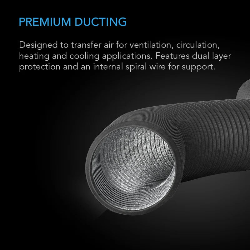 AC Infinity Flexible 4 Layer Ducting 7.6m