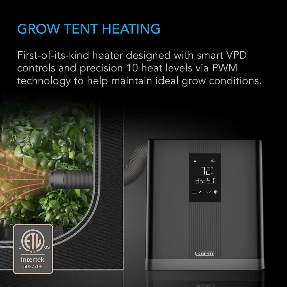 AC Infinity Thermoforge T3 Environmental Plant Heater