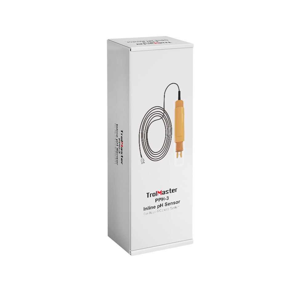 TrolMaster Aqua-X Heavy Duty Drop-In/Inline pH Sensor PPH-3