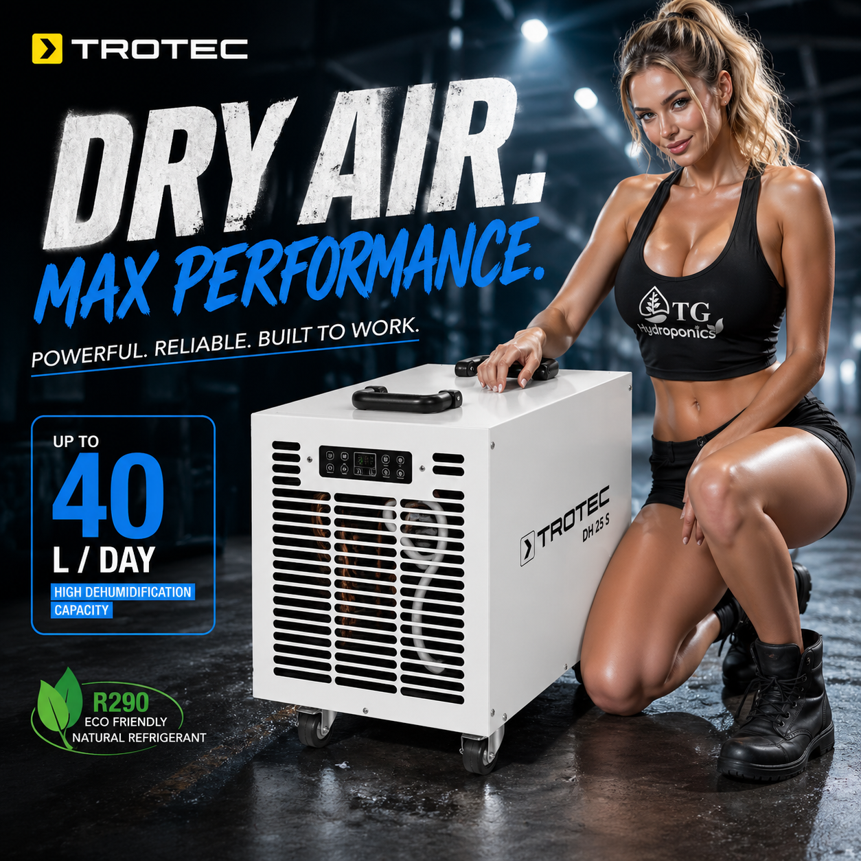 Trotec DH 25 S Industrial Condensation Dryer