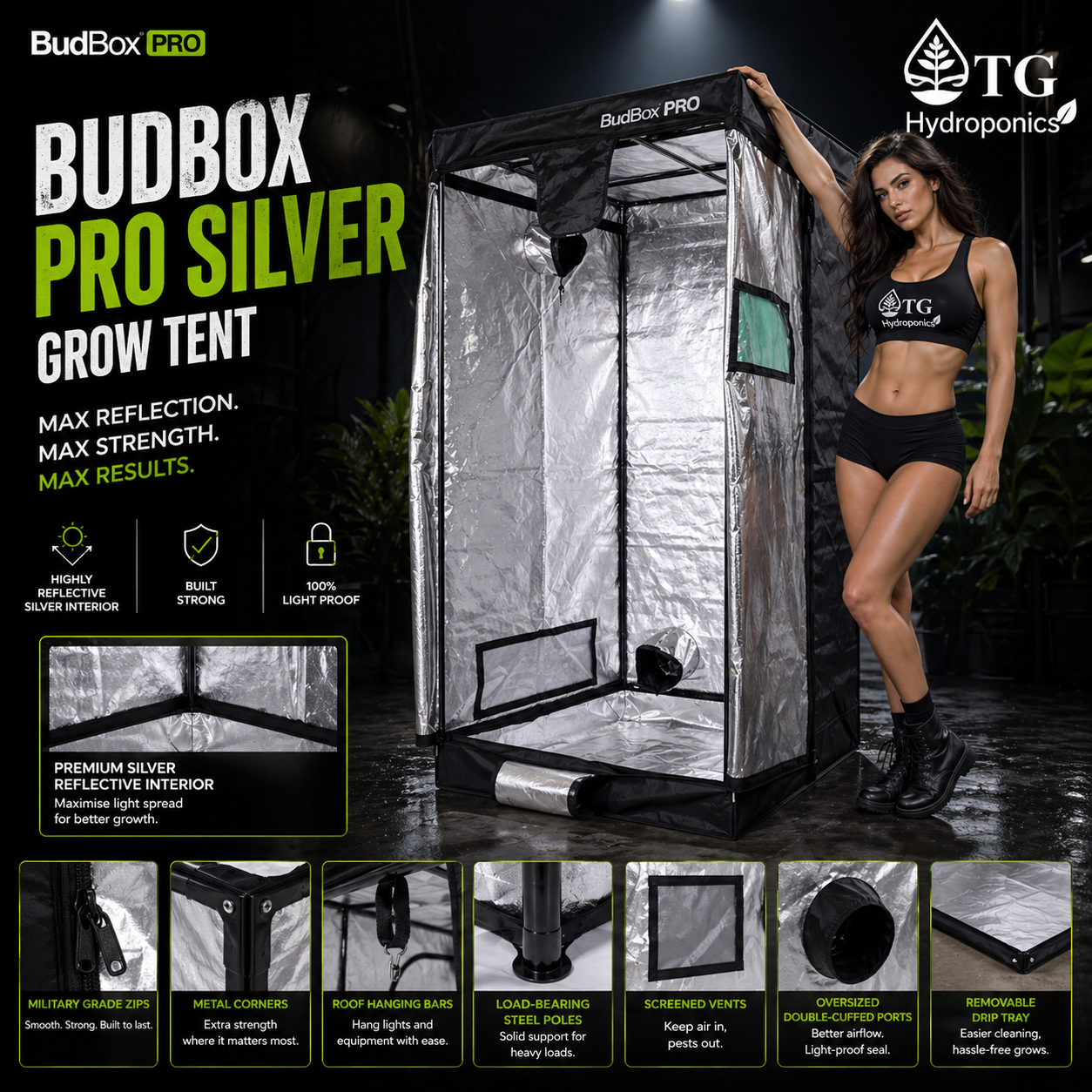 BudBox Pro Silver Tent