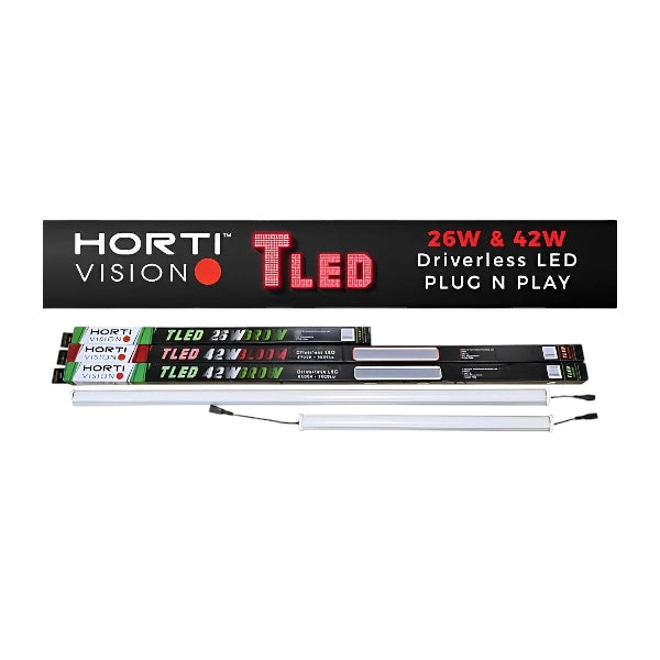 Hortivision TLED Driverless LED 26w & 42w