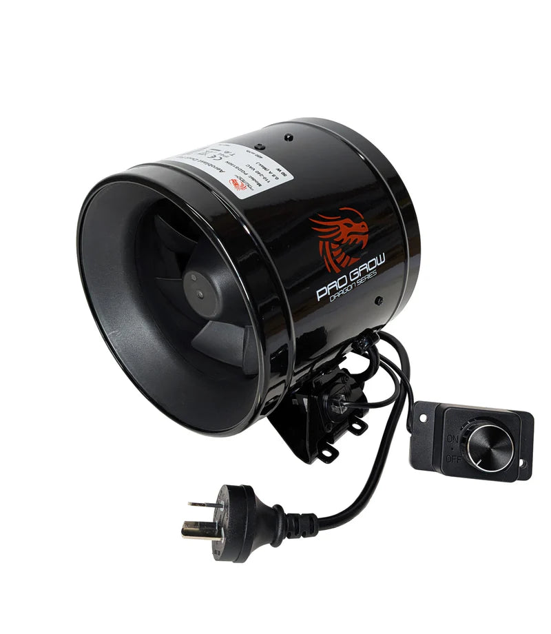 Pro Grow Dragon Series Aeroblast Duct Fan 150mm/200mm/250mm/300mm
