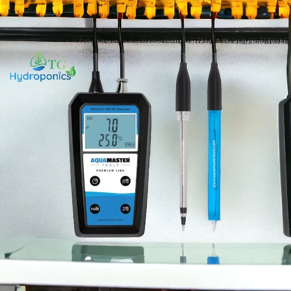 Aquamaster Tools Handheld Meter PH,EC,TEMP H600 Pro