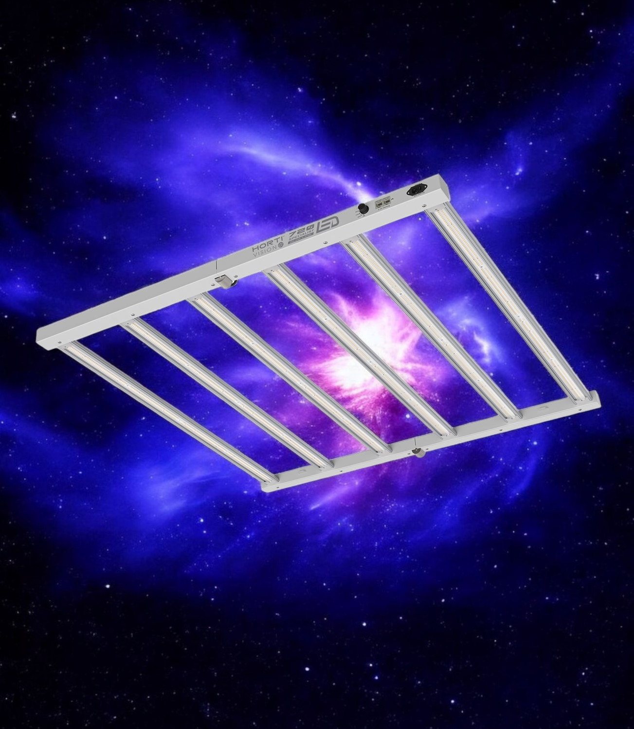 Hortivision 720w Specialist Slim Line LED - Full Spectrum & Dimmable  | 1944 umol/s 2.7 umol/j