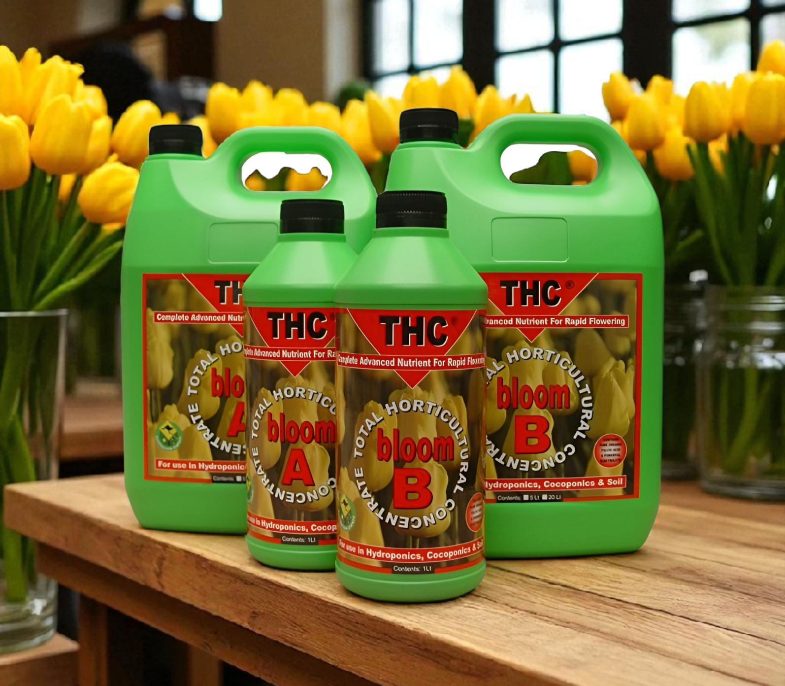 THC bloom A+B