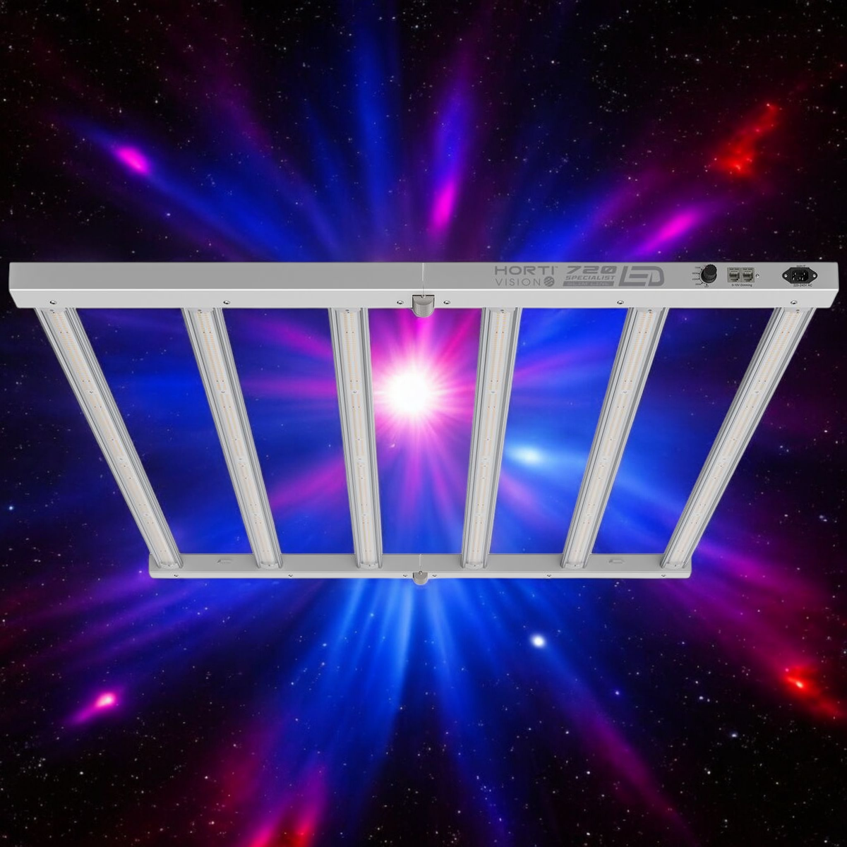 Hortivision 720w Specialist Slim Line LED - Full Spectrum & Dimmable  | 1944 umol/s 2.7 umol/j