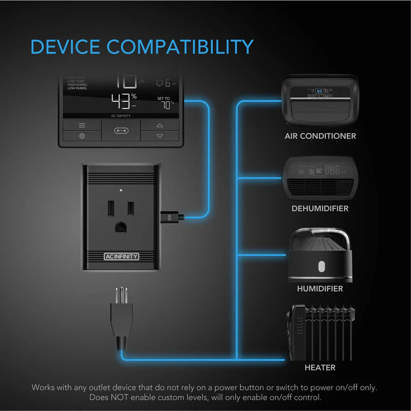 UIS Control Plug, For Outlet Powered Equipment