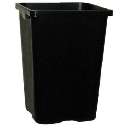 Bucket Black Square 290mm x 300mm 18L - TG-Hydroponics